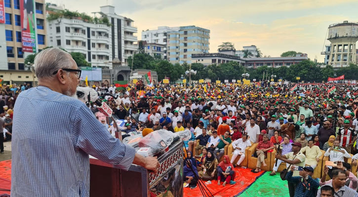 জনগণের ক্ষমতা জনগণকেই ফিরিয়ে দিতে হবে: নজরুল ইসলাম