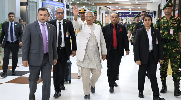 জাপানের উদ্দেশে ঢাকা ছেড়েছেন প্রধান উপদেষ্টা