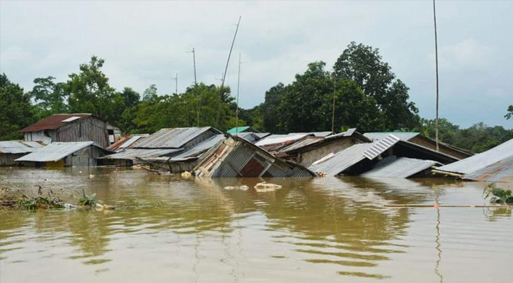 আসাম-মেঘালয়ে ভারী বর্ষণ, সিলেট-ময়মনসিংহে বন্যা সতর্কতা