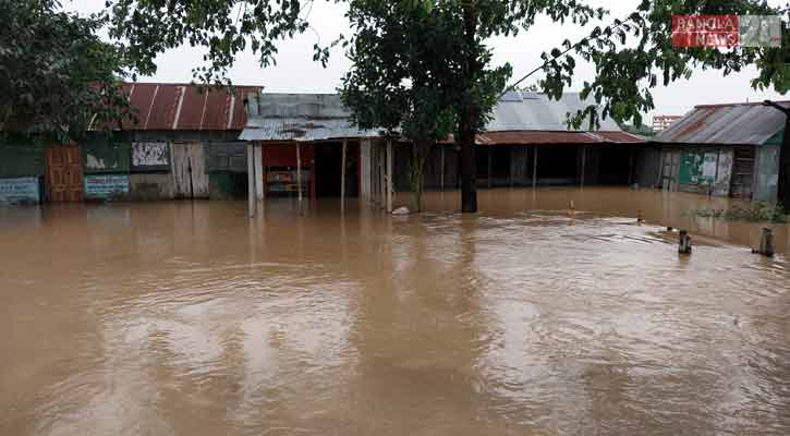 টানা বৃষ্টি ও ভারতে পাহাড়ি ঢলে আখাউড়ার ১০টি গ্রাম প্লাবিত