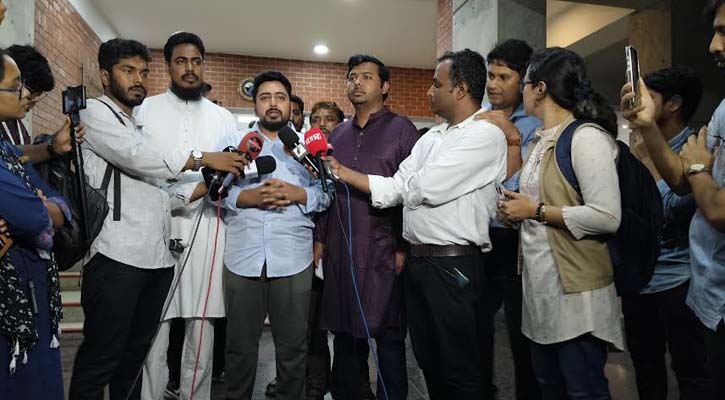 আগে জুলাই সনদ, পরে নির্বাচনের তারিখ: নাহিদ