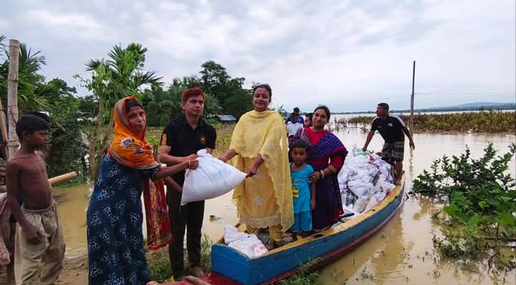 রাঙামাটিতে ২৪ হাজার মানুষ পানিবন্দি
