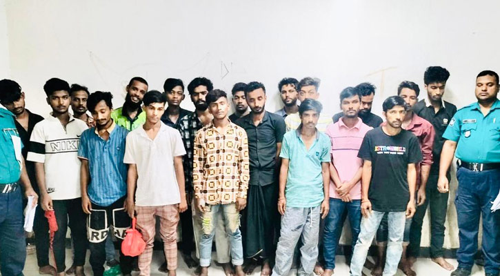 ডিএমপির তেজগাঁও বিভাগের সাঁড়াশি অভিযানে গ্রেপ্তার ৬২