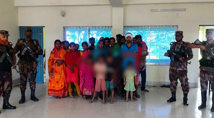 সিলেট-সুনামগঞ্জ সীমান্ত দিয়ে ৭০ জনকে পুশ-ইন