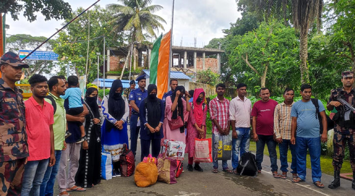 ভারতে কারাভোগ শেষে দেশে ফিরলেন ১৪ বাংলাদেশি