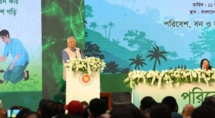 ওয়ান টাইম প্লাস্টিক ব্যবহার বন্ধের আহ্বান প্রধান উপদেষ্টার