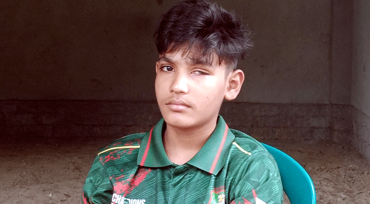 চোখ হারিয়েও নতুন বাংলাদেশের স্বপ্ন দেখছেন জুলাই যোদ্ধা লামিম