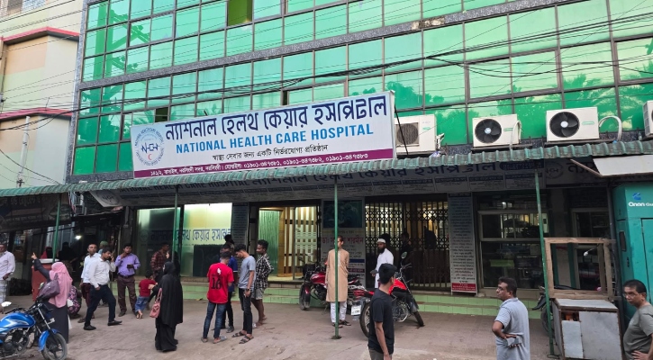 নরসিংদীতে হাসপাতাল থেকে  চুরি হওয়া নবজাতক উদ্ধার