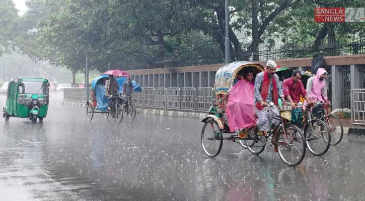 চার বিভাগে ভারী বৃষ্টির আভাস