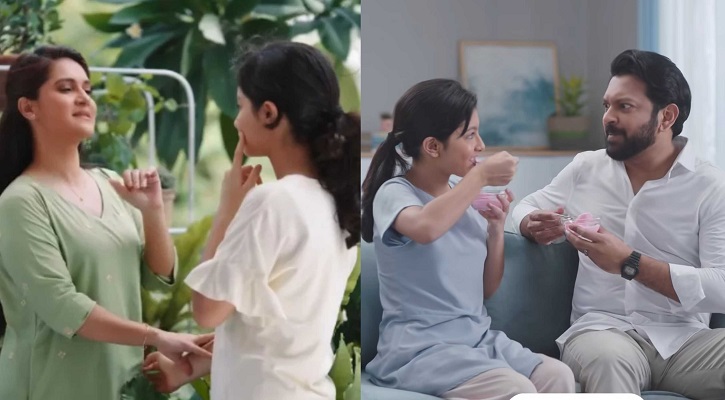 মিথিলার পর বাবা তাহসানের সঙ্গে পর্দায় আইরা