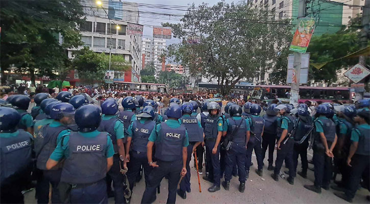 জাপা কার্যালয়ের সামনে ফের উত্তেজনা