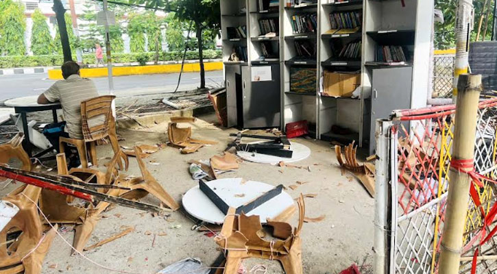 উত্তরায় ‘ক্লাব-লাইব্রেরি’ ভাঙচুর, নেপথ্যে যা জানা গেল