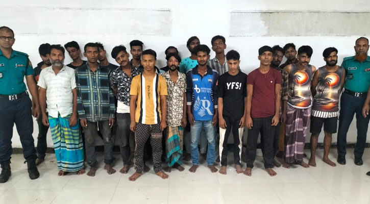 মোহাম্মদপুরে বিভিন্ন অপরাধে গ্রেপ্তার ২০