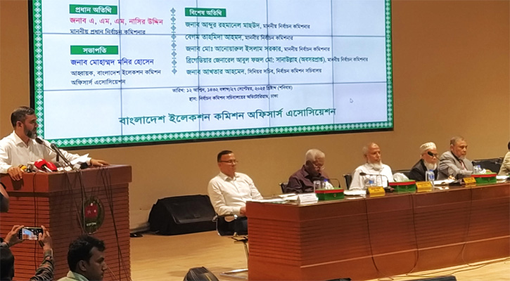 জুলাই অভ্যুত্থান হয়েছে ভোটের নামে প্রহসনের কারণে: ইসি সানাউল্লাহ