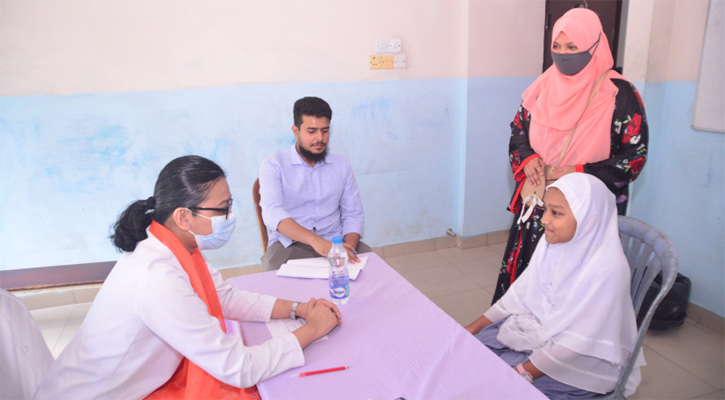 সাড়ে তিন শতাধিক রোগীকে বসুন্ধরা আই হসপিটালের ফ্রি চক্ষু চিকিৎসা