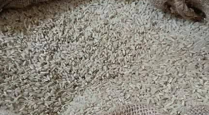 দরিদ্র নারীদের মধ্যে পচা চাল বিতরণের অভিযোগ