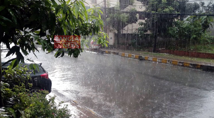 সকল বিভাগে মাঝারি ধরনের বৃষ্টি হতে পারে