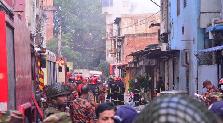মিরপুরে রাসায়নিক গুদাম থেকে তেজস্ক্রিয়তা ছড়াচ্ছে